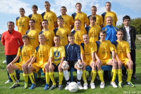 juniorzy młodsi - skład drużyny w sezonie 2011-2012
